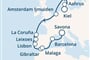 Costa Favolosa - Německo, Dánsko, Španělsko, Portugalsko, Gibraltar, Itálie (Kiel) Costa Favolosa - Německo, Dánsko, Španělsko, Portugalsko, Gibraltar, Itálie (Kiel)
