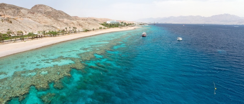 Přímořské letovisko Eilat, Rudé moře